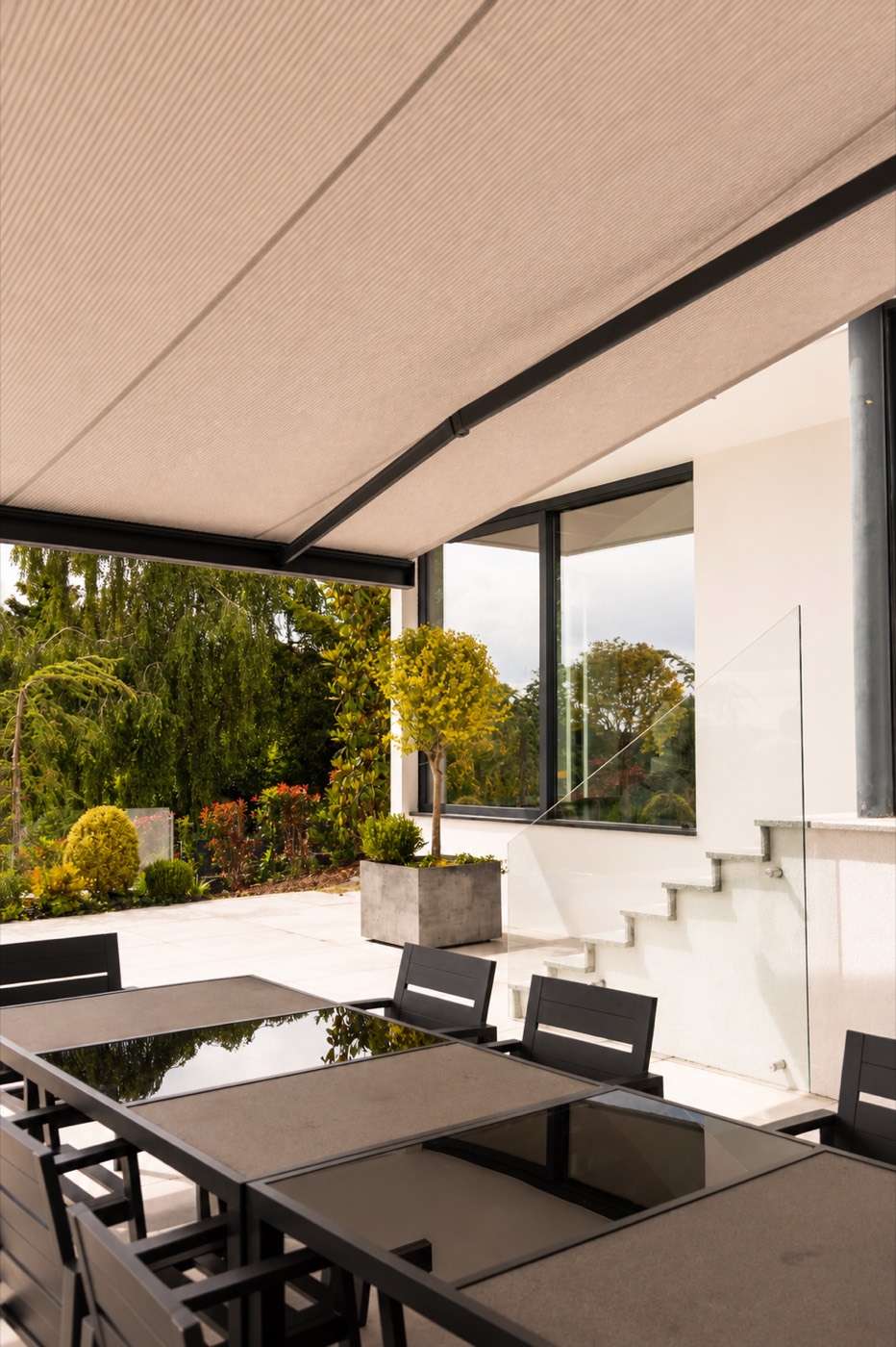 Terrasse mit Markise